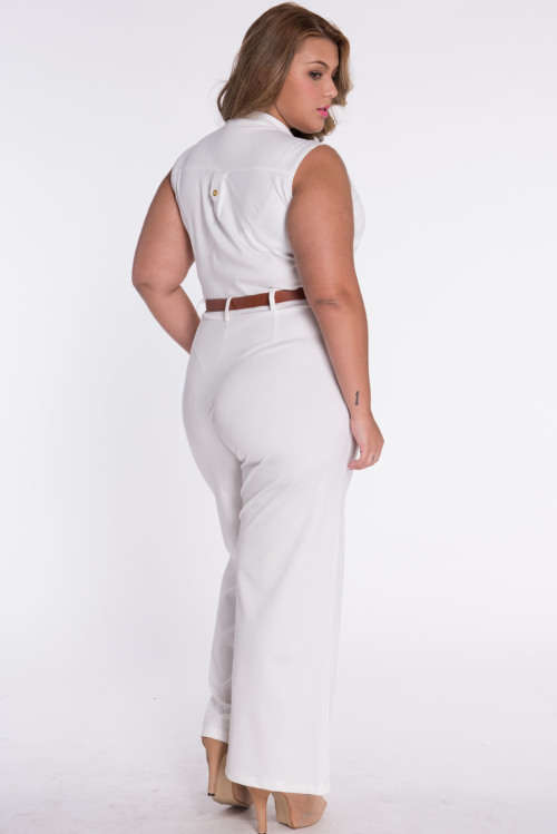 STYLISH SMALL TO PLUS SIZE WIDE LEG JUMPSUIT