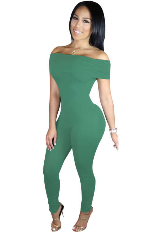 STYLISH OFF SHOULDER DESIGN JUMPSUIT