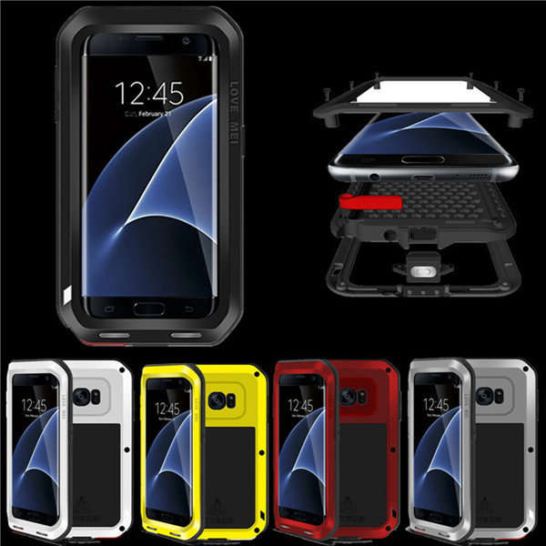 Dirt/Shockproof Aluminum Metal Cover Case For Samsung Galaxy S7 Edge