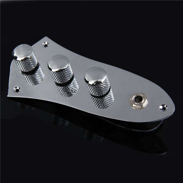 JB Electric Bass Complete Control Board with Three Button