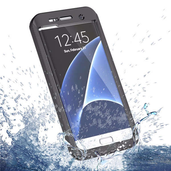 Waterproof Shockproof Cover Case w/ Strap For Samsung Galaxy S7 Edge