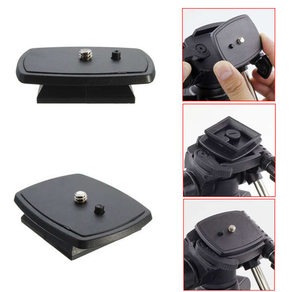Quick Release Plate Screw Adapter Mount Head For DSLR SLR Digital Camera