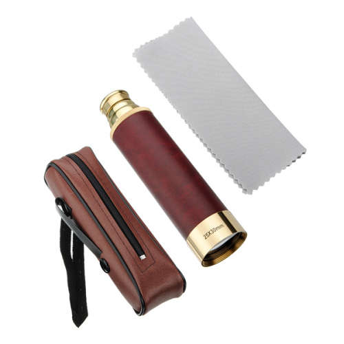 25X30 Long Brass Nautical Monoscope Telescope Telescopic Eye Vision Glass Monoculars