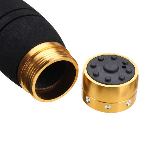2.4M Carbon Fiber Fishing Rod Portable Telescopic Spinning Travel Compact