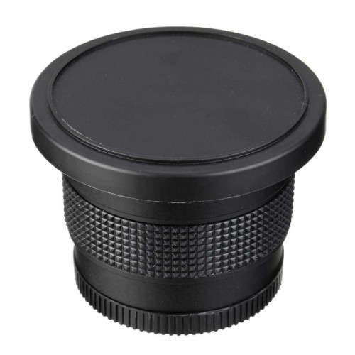 0.35X Super Fisheye Wide Angle Lens for 52mm Nikon with 18-55mm Lens