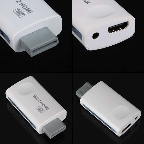 Nintendo Wii HDMI Connection HD HDTV Output Convertor Adaptor