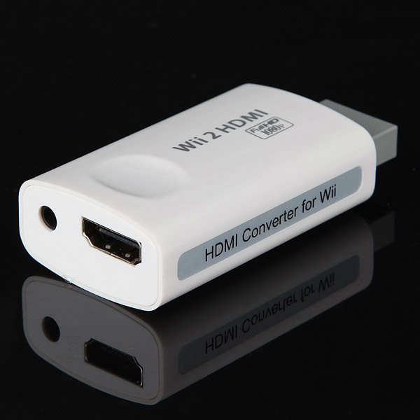 Nintendo Wii HDMI Connection HD HDTV Output Convertor Adaptor