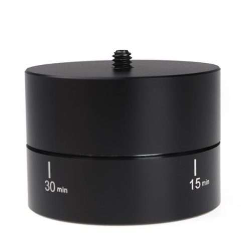 360 Degrees Panning Stabilizer Rotating Tripod Adapter For Camera Gopro Phone