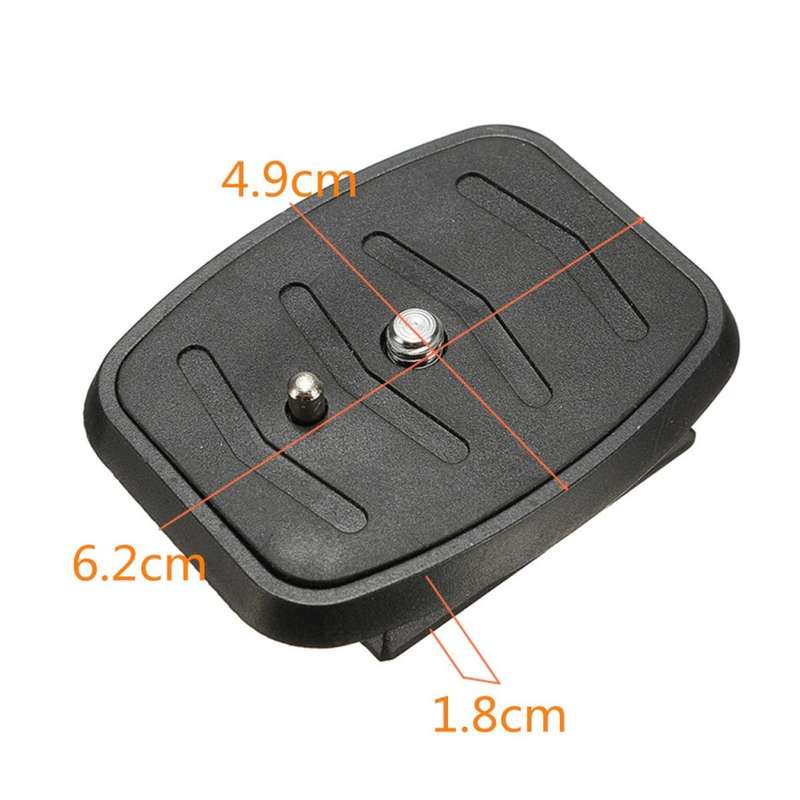 Quick Release Plate Tripod Mount Head Screw Adapter For Weifeng WT3570/3540/3530