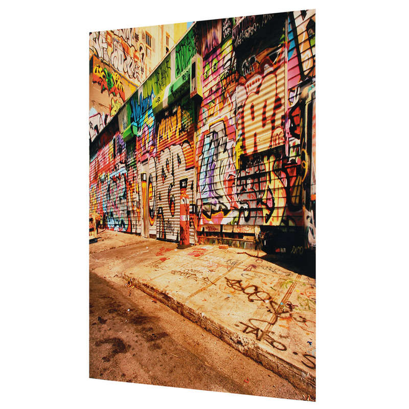 Graffiti Wall Creative Retro Wall Art Huge Silk Poster Romantic Decor Photo Backdrop Background
