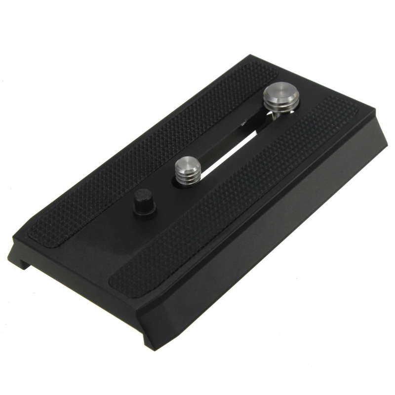 501PL Sliding Quick Release Plate 1/4 Inch 3/8 Inch Screws For Manfrotto 501HDV 503HDV