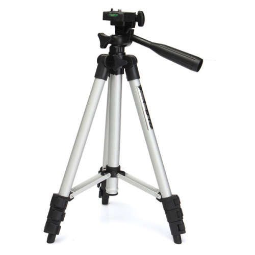 Portable Aluminum Telescopic Tripod Stand Holder With Bag