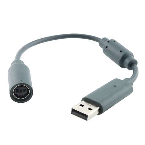 2 x Wired Controller USB Breakaway Cable Cord For Microsoft XBOX 360