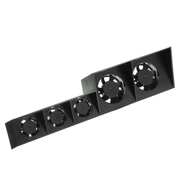 USB External Turbo Temperature Control Cooling 5 Fan Cooler For Sony Playstation PS4