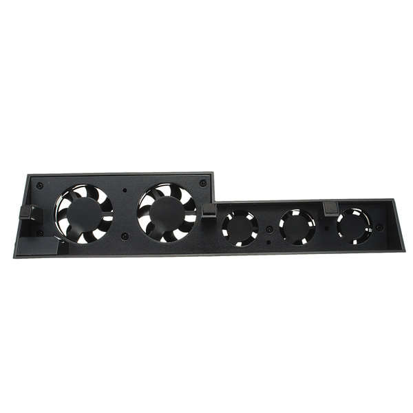 USB External Turbo Temperature Control Cooling 5 Fan Cooler For Sony Playstation PS4