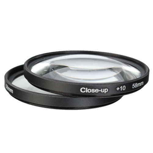58mm Macro Close Up Filter Lens Kit +1 +2 +4 +10 for Canon EOS 700D 650D 600D 550D 500D 1200D 1100D