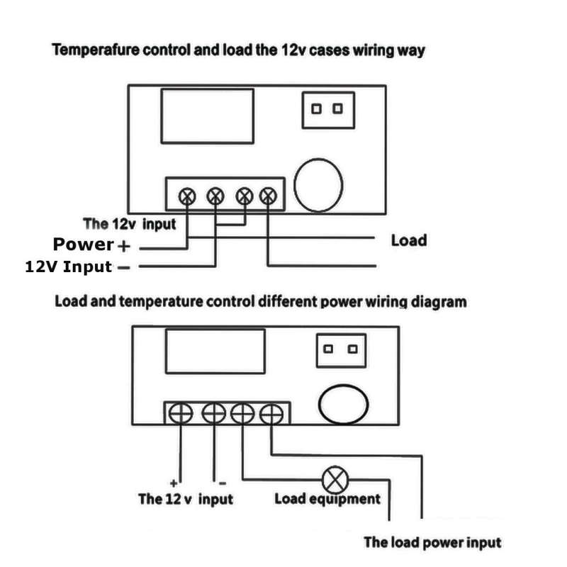 DC12V Digital LED Temperature Controller Switch Thermostat Control Switch