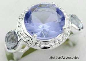 **INTERNATIONAL POSTAGE** HALLMARKED 925 STERLING SILVER SIMULATED AMETHYST RING