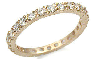 **INTERNATIONAL SHIPPING** 18K YELLOW GOLD PLATED SIMULATED DIAMOND RING*NO COMBINED SHIPPING