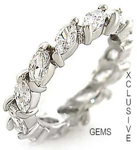 * LOCALLY IN STOCK* 18K WHITE GOLD PLATED SIMULATED DIAMOND LADIES RING
