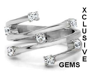 **R35 POSTAGE** STAINLESS STEEL SIMULATED DIAMOND RING