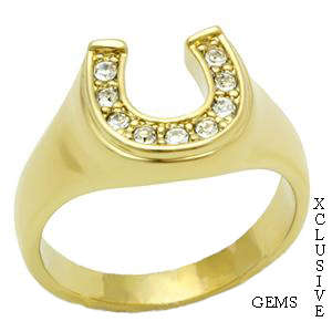 LOCALLY IN STOCK* R35 POSTAGE* YELLOW GOLD PLATED SIMULATED DIAMOND LADIES RING