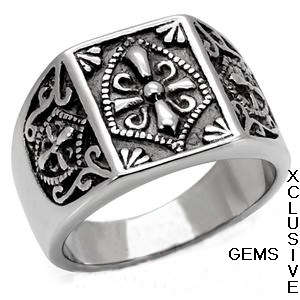 *TRENDY* STAINLESS STEEL MEN'S RING