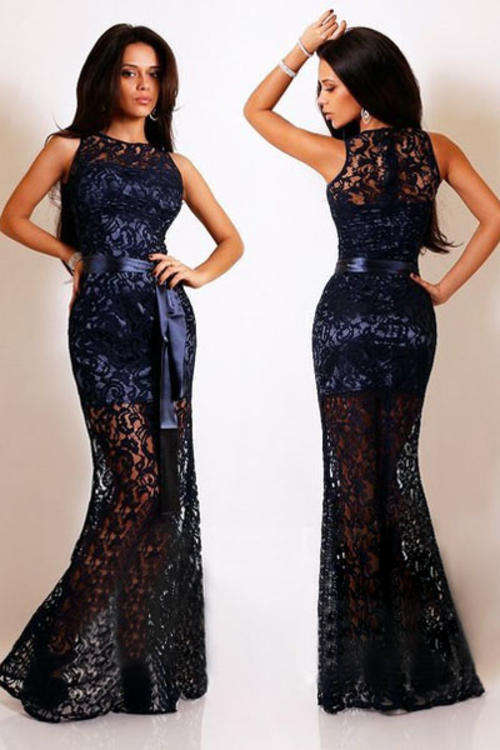 GLAMOROUS LACE MAXI DRESS