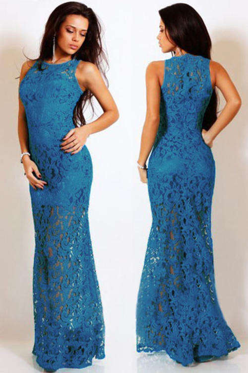 GLAMOROUS LACE MAXI DRESS