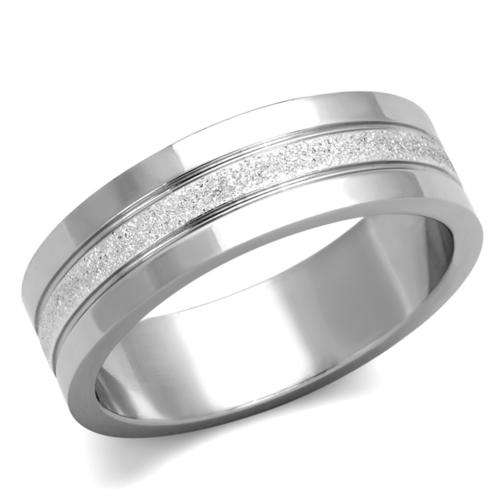 ** 18K WHITE GOLD PLATED LADIES RING