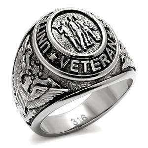STAINLESS STEEL MEN'S RING