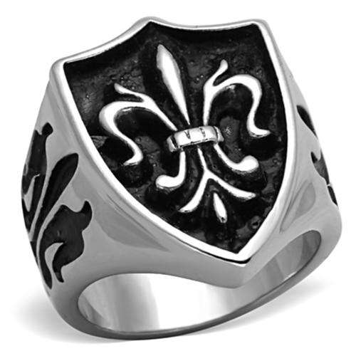 GENUINE SOLID STAINLESS STEEL MEN'S RING