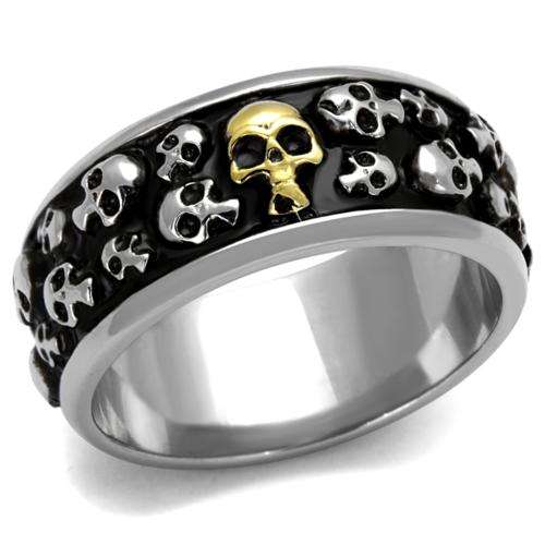 GENUINE SOLID STAINLESS STEEL MEN'S RING