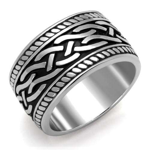 GENUINE SOLID STAINLESS STEEL MEN'S RING