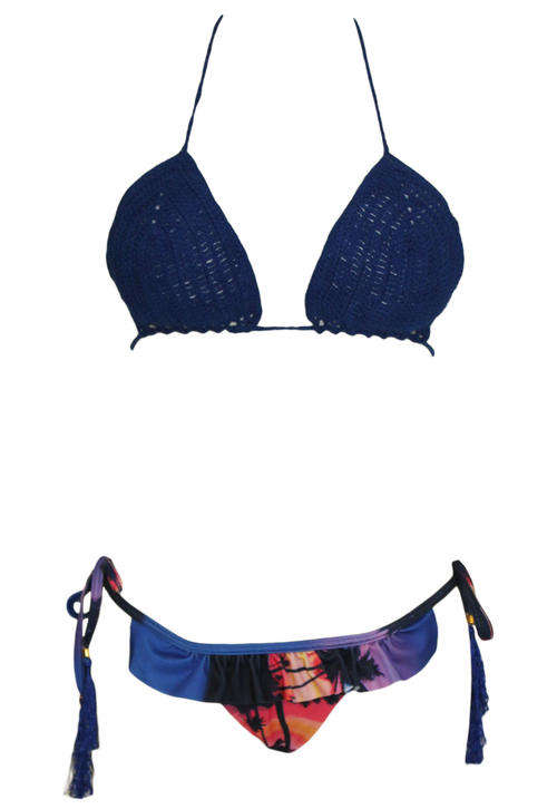 STUNNING CROCHET TOP BIKINI SET