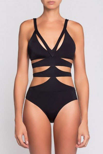 STUNNING CUT AWAY DESIGN MONOKINI