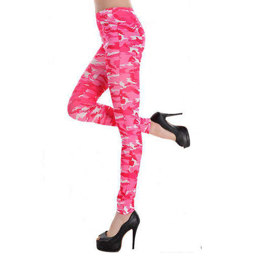PINK CAMO LEGGINGS