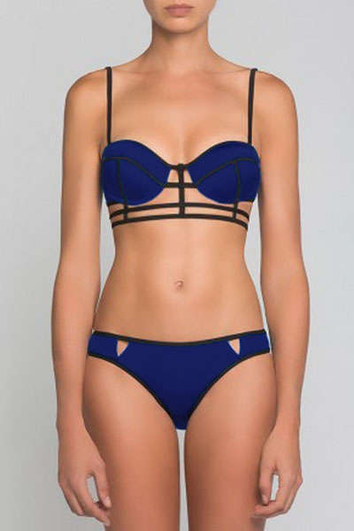 TRENDY CAGE TOP DESIGN BIKINI