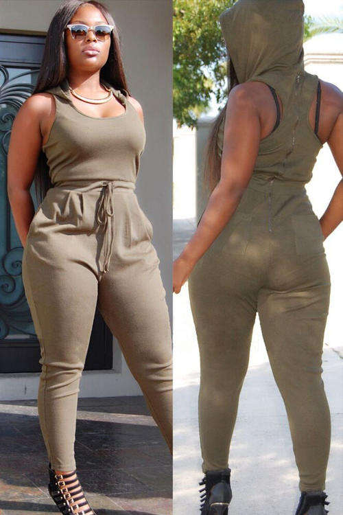 FUNKY HOODED JUMPSUIT