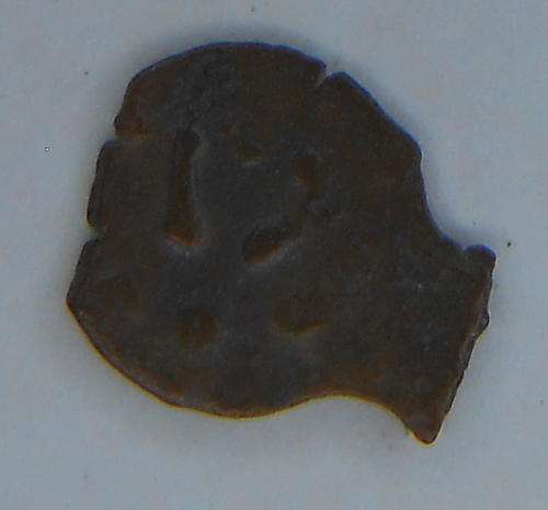 Beautiful ancient Jewish coin, "Widow Mite" bronze prutah over 2000 years old