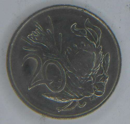 AUCTION STARTS AT R1 *** 1989 20 Cent
