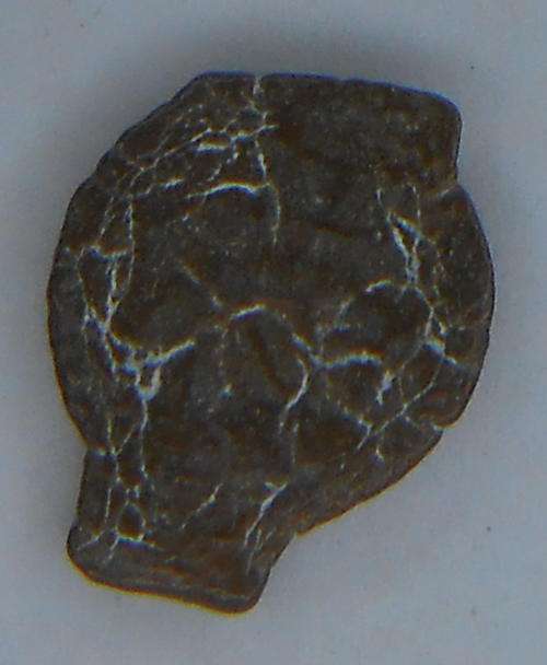 Beautiful ancient Jewish coin, "Widow Mite" bronze prutah over 2000 years old