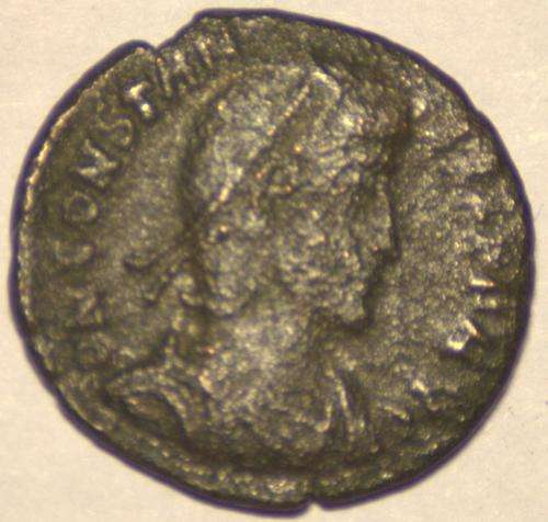 Ancient Roman coin of Emperor Constantius II