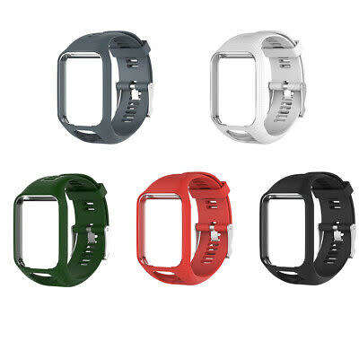 Silicone Replacement Wrist Band Strap For TomTom Runner 2 3 Spark 3 GPS Watch