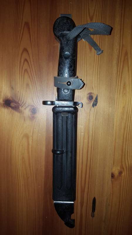 Original East Germany NVA AK 47 Bayonet (21/18)