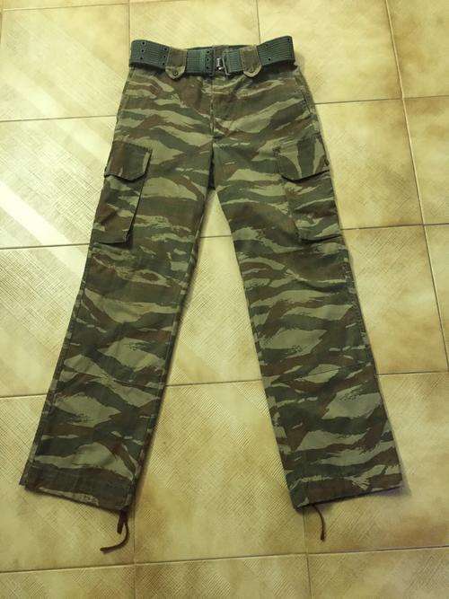 FAPLA UNIFORM TROUSERS WITH WITH WEBBELT