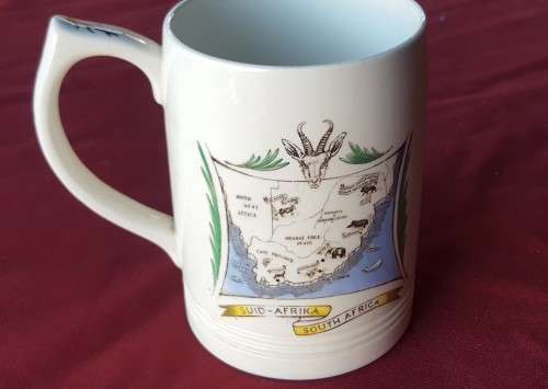 WEDGWOOD BEER STEIN FOR THE UNION NATIONAL PARKS SOUTH AFRICA