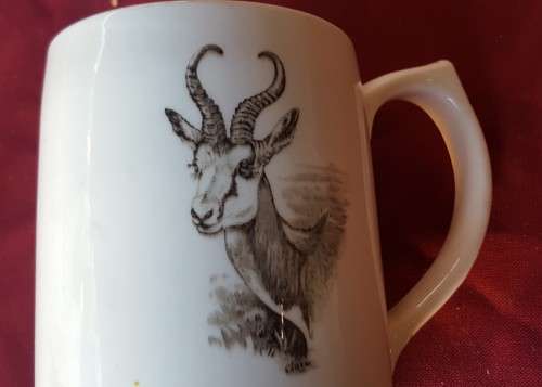 WEDGWOOD BEER STEIN FOR THE UNION NATIONAL PARKS SOUTH AFRICA