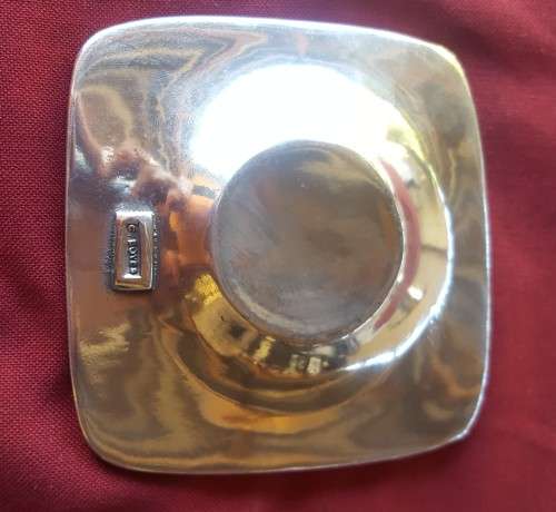 CARROL BOYES PEWTER ASHTRAY