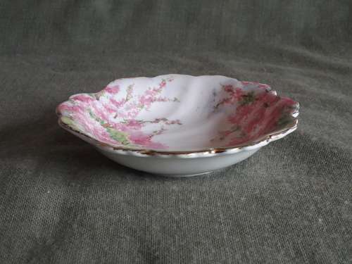 STUNNING VINTAGE ROYAL ALBERT "BLOSSOM TIME" MINT/TRINKET DISH